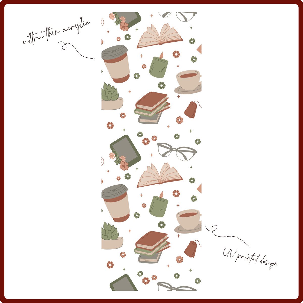 Bookmark - Seamless Bookish