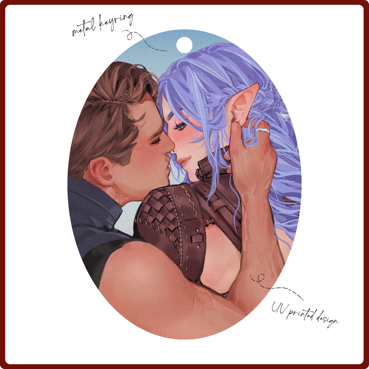 Keychain - Elyria & Cedric