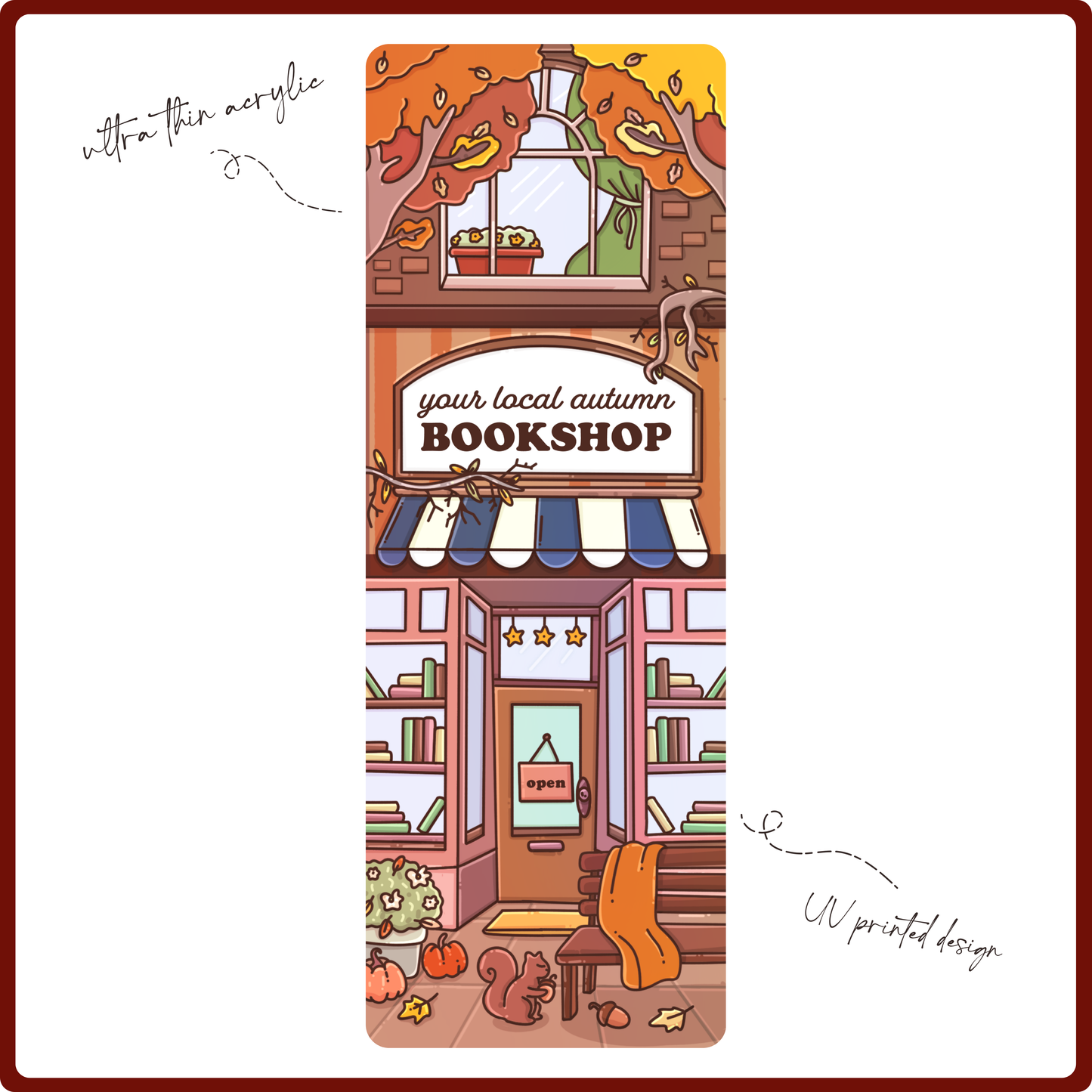 Bookmark - Autumn Bookshop