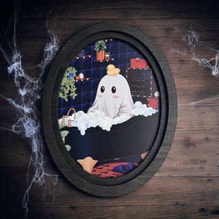 Bathtub Ghost Portrait