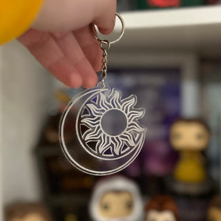 Day & Night Keychain