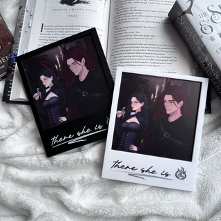 There She Is Polaroid