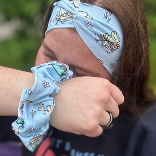 Day at the Pond Scrunchie
