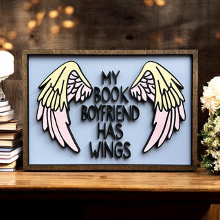 My Book Boyfriend Has Wings