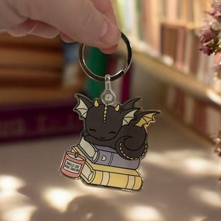 Sleeping Dragon Keychain