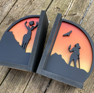 Fantasy Fae Bookends