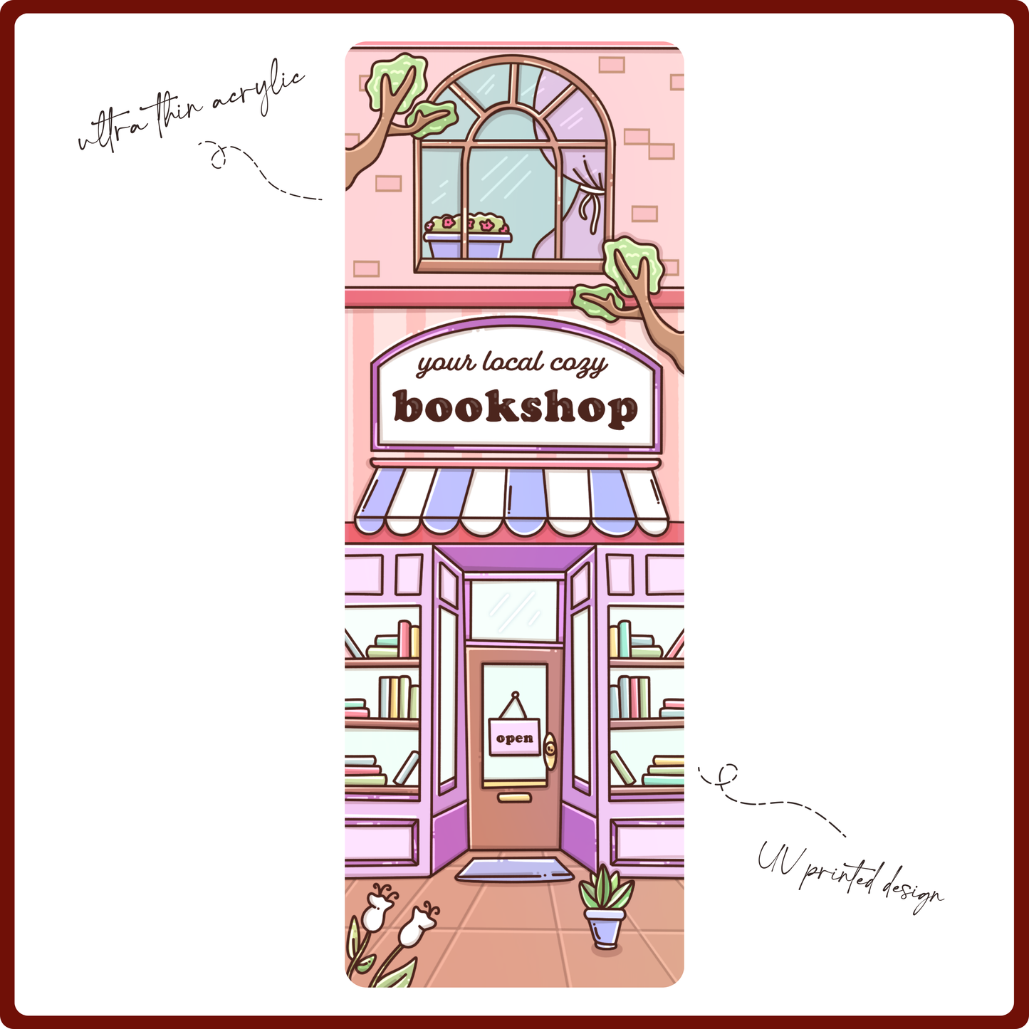 Bookmark - Cozy Bookshop
