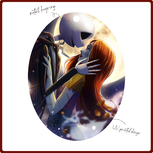 Keychain - Jack & Sally