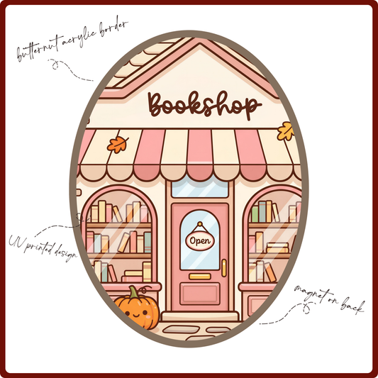 Magnet - Autumn Bookshop