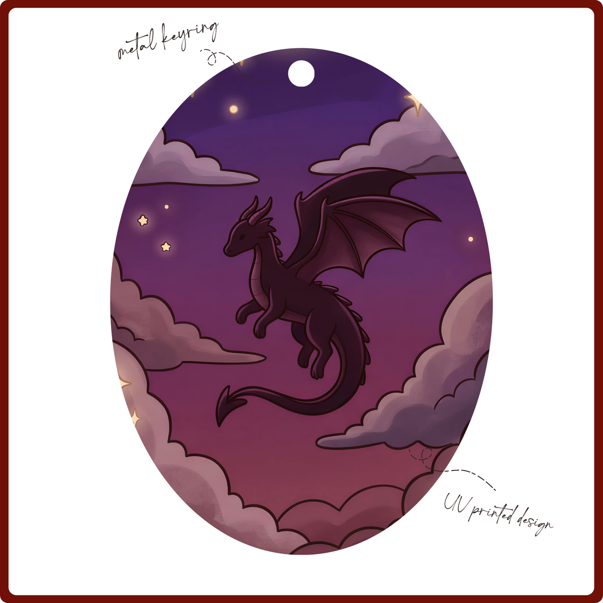 Keychain - Flying Dragon