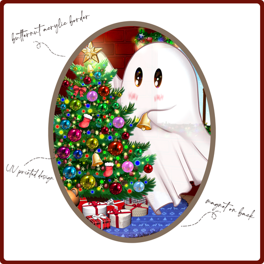 Magnet - Christmas Ghost