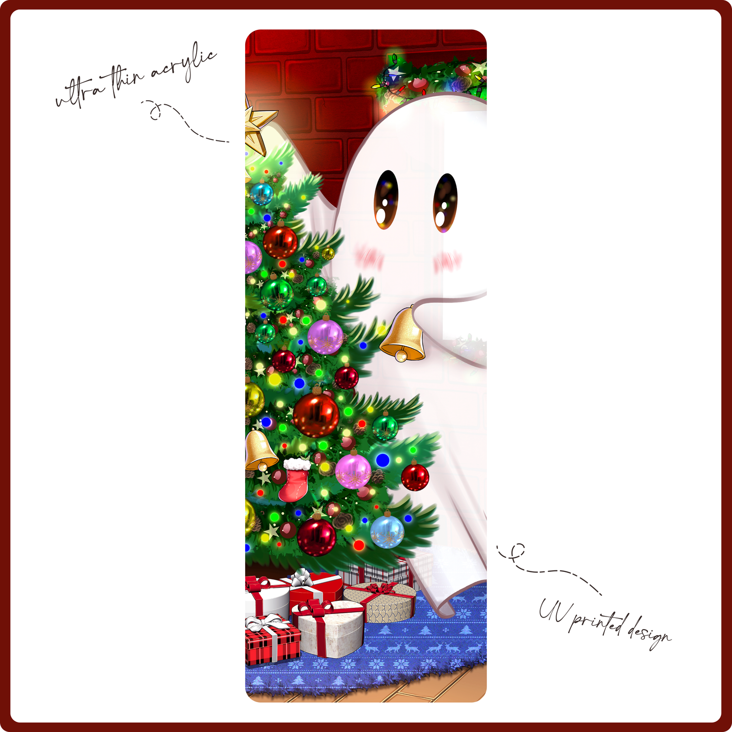 Bookmark - Christmas Ghost