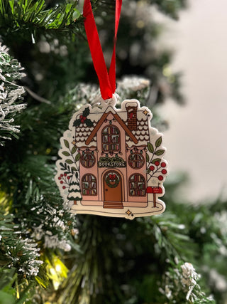 Holiday Bookstore Ornament