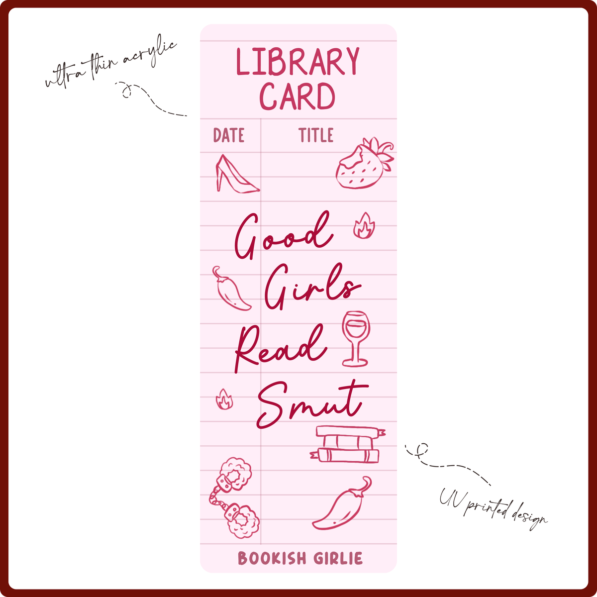 Bookmark - Good Girls Read Smut