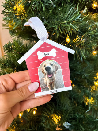 Dog House Ornament