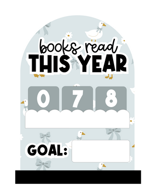 Reading Tracker Countdown