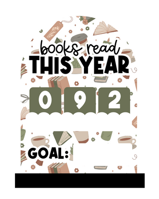 Reading Tracker Countdown