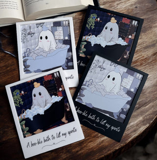 Boo-ble Bath Polaroid