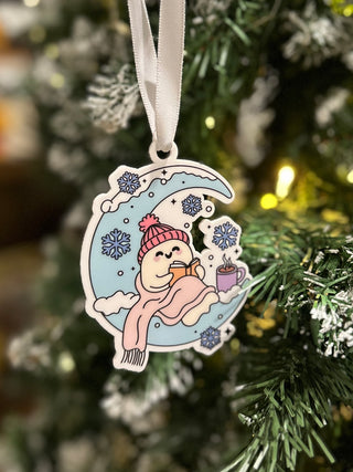 Winter Moon Ornament