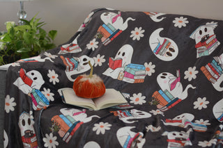 Ghost Reading Blanket