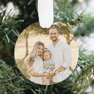 Custom Family Christmas Ornament