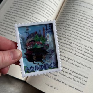 Howl's Moving Castle Postage Magnets