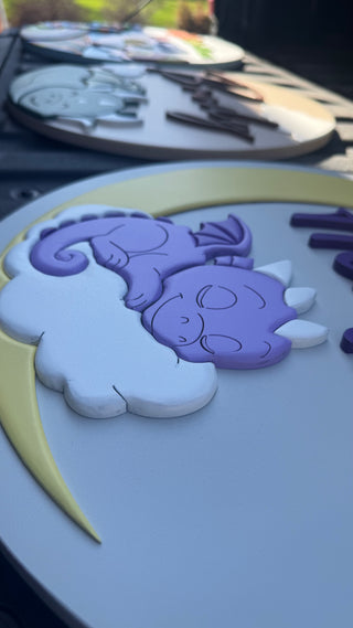 Dragon Nursery Sign DEPOSIT