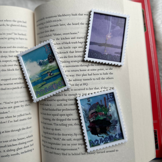 Howl's Moving Castle Postage Magnets