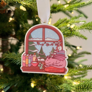 Window Dragon Ornament