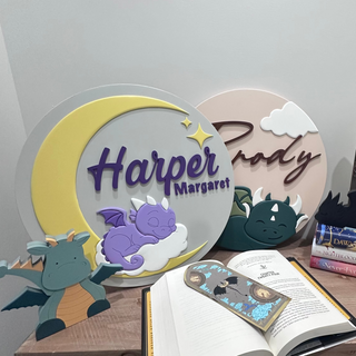 Dragon Nursery Sign DEPOSIT