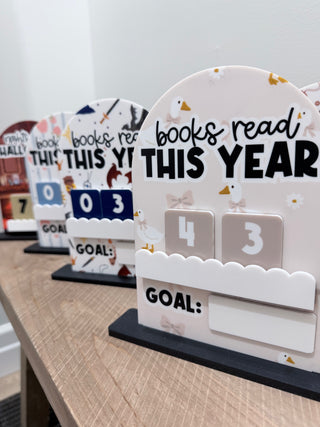 Reading Tracker Countdown