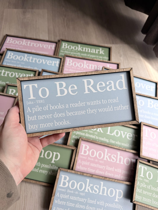 Shelfie - To Be Read Definition