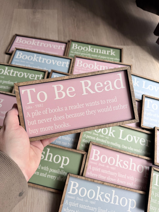 Shelfie - To Be Read Definition