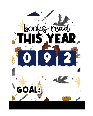 Reading Tracker Countdown