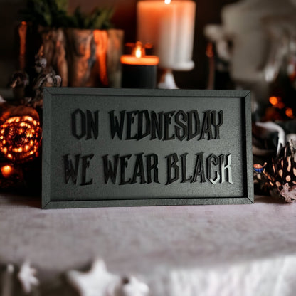Shelfie - On Wednesday We Wear Black