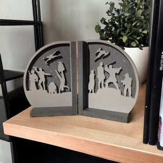Light Side vs Dark Side Bookends
