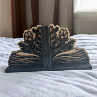 Flower Bookends