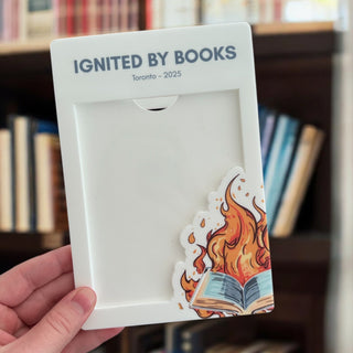 Ignited by Books Photo Frame