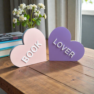 Sweet Heart Bookends