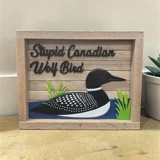 Stupid Canadian Wolf Bird