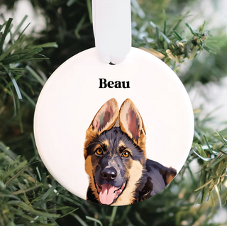 Custom Pet Photo Ornament