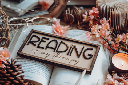 Shelfie - Reading is Therapy
