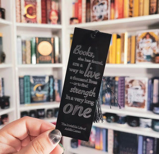 Books Are a Way to Live Bookmark