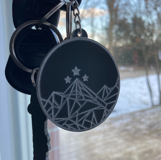 Mountain Keychain