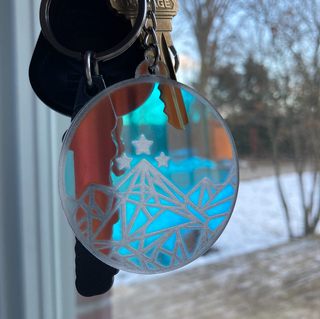 Mountain Keychain