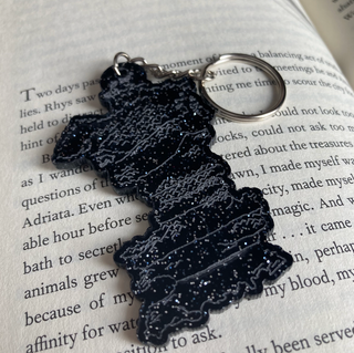 Fantasy Seasons Map Keychain